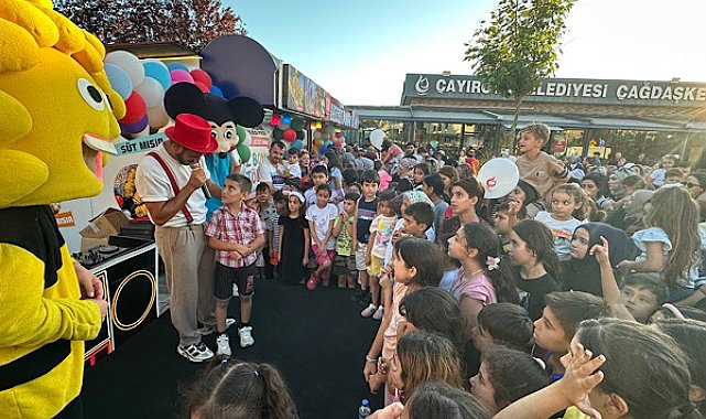 Çayırovalı çocuklar “Yaza veda, eğlenceye merhaba” etkinliğinde buluştu