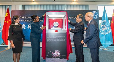 Chang’e-6’nın getirdiği Ay örneği BM’ye takdim edildi