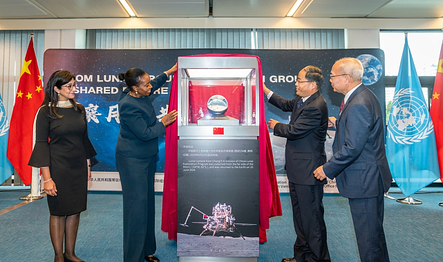 Chang’e-6’nın getirdiği Ay örneği BM’ye takdim edildi