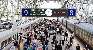 Çin’de Güz Ortası ve Milli Bayram döneminde 284 milyon tren yolculuğu bekleniyor