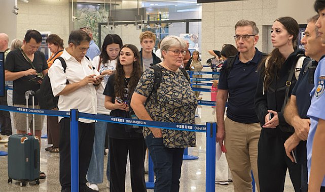 Çin’e vizesiz giriş yapan yabancıların sayısı yüzde 26,8 arttı