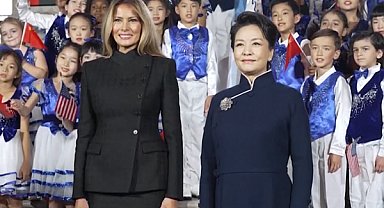 Çin ve ABD first lady'leri Asya Sanatı Ulusal Müzesi'ni ziyaret etti