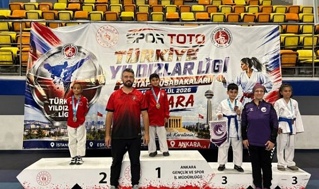 Çorum Belediyesi Spor Kulübü karate takımından 32 madalya