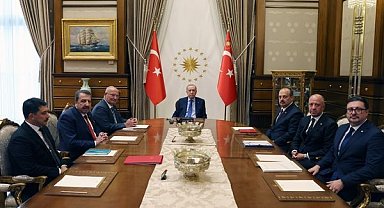 Cumhurbaşkanı Erdoğan, Ankara Valisi Canbolat’ı kabul etti