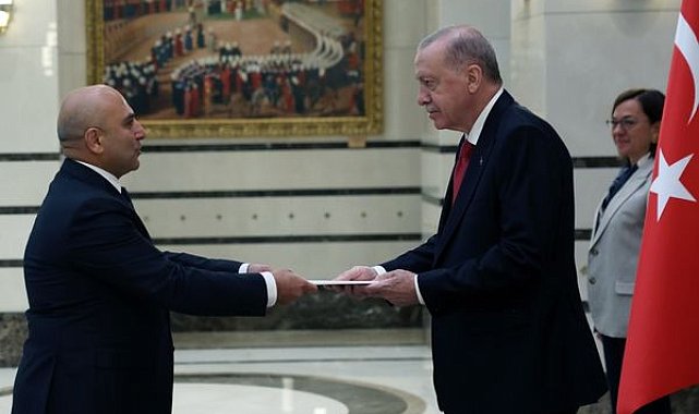 Cumhurbaşkanı Erdoğan, Azerbaycan’ın güven mektubunu aldı