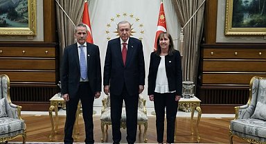 Cumhurbaşkanı Erdoğan, Kanada Büyükelçisi Lebleu’yu kabul etti