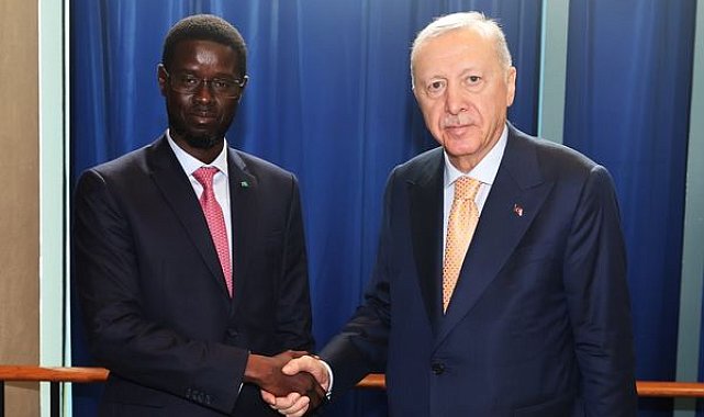 Cumhurbaşkanı Erdoğan, Senegal Cumhurbaşkanı Faye ile görüştü
