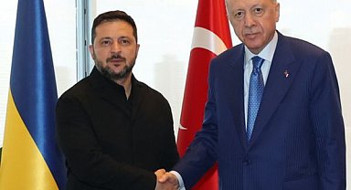 Cumhurbaşkanı Erdoğan, Zelenski ile görüştü