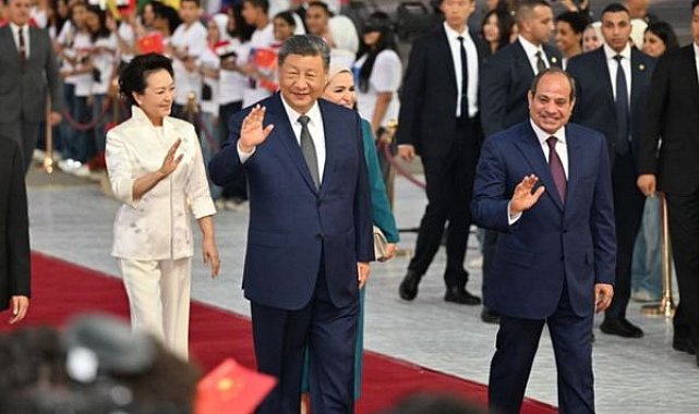Cumhurbaşkanı Xi Jinping Mısır’da