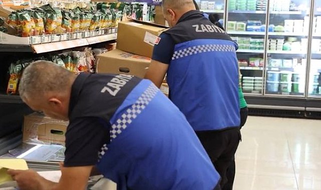 Derince’de denetimlerde 175 son tüketim tarihi geçmiş ürün tespit edildi