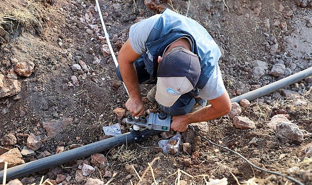 Diyarbakır'da Kocaköy'e 2 bin metrelik yeni içme suyu hattı