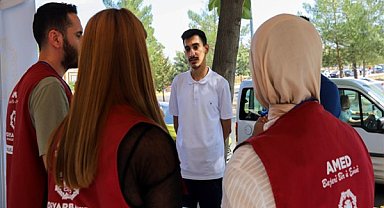 Diyarbakır’da üniversite öğrencileri için ‘Hoş geldin’ standı açıldı