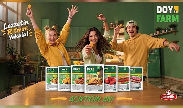 Doyfarm’dan yeni reklam filmi: “Acıktığın an Doyfarm”