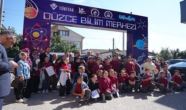 Düzce Bilim Şenliği’ne 6 bin 500 kişi katıldı