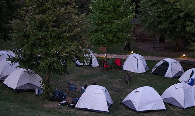 Düzce'de gençlere yönelik doğa kampı düzenlendi