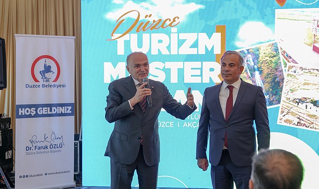 Düzce Turizm Master Planı tanıtıldı: Hedef haftada 10 bin turist
