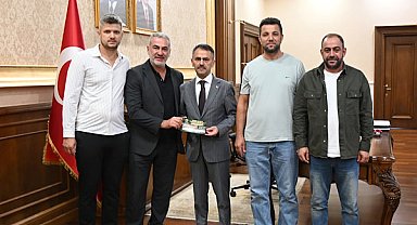 Emirhan Köyü Derneği'nden Vali Aktaş'a etkinlik daveti