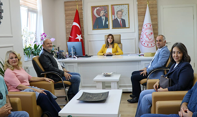 Erasmus Projesi kapsamında İl Milli Eğitim Müdürü Hayta’ya ziyaret