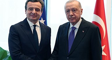 Erdoğan, Kosova Başbakanı Kurti ile görüştü