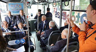 Eskişehir’de gaziler ve çocuklar Otobüs26 turunda buluştu