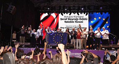 Eskişehir’e Avrupa Konseyi’nden Şeref Bayrağı