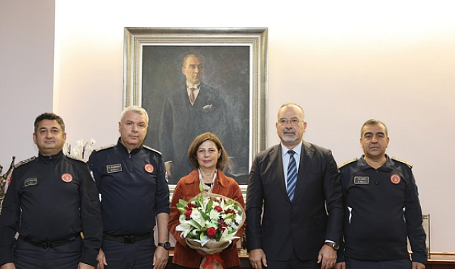 Eskişehir İtfaiyesinden Başkan Ünlüce’ye ziyaret