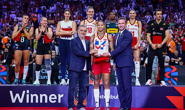 EuroVolley 2026’da MVP Ödülü sahibine ulaştı