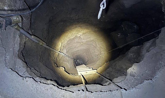 Eyyübiye'de evin içinde 25 metrelik kaçak kazı: 2 şüpheli yakalandı