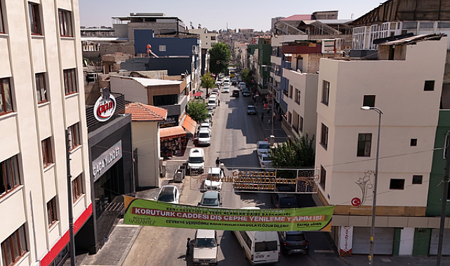 Gaziantep’te üç cadde için dış cephe yenileme çalışması başladı
