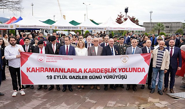 Giresun’da 19 Eylül Gaziler Günü törenlerle kutlandı
