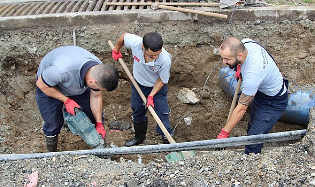 Giresun’da asbest içme suyu boruları yenileniyor