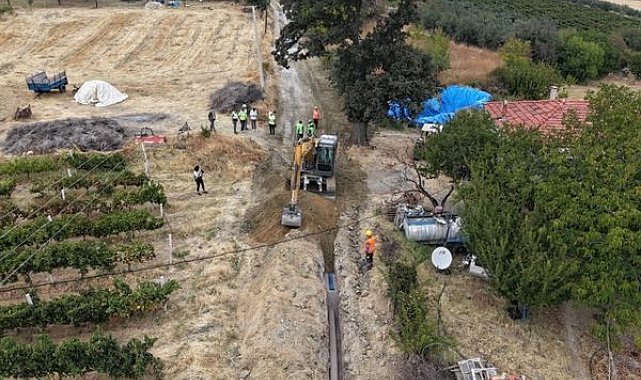 Gördes’in içme suyu altyapısına 120 milyon liralık yatırım