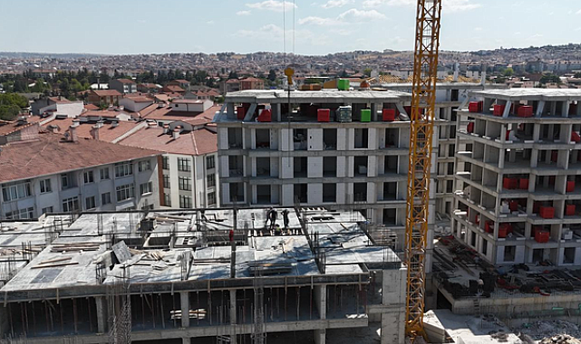 Gündoğdu 2. Etap B projesinde kentsel dönüşüm çalışmaları sürüyor