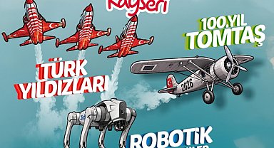 HÜRJET ve Türk Yıldızları, BİLİMFEST Kayseri’de gökyüzü tutkunlarıyla buluşacak