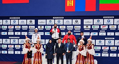 Hüseyin, Dünya Göçebe Oyunları'nda iki bronz madalya kazandı