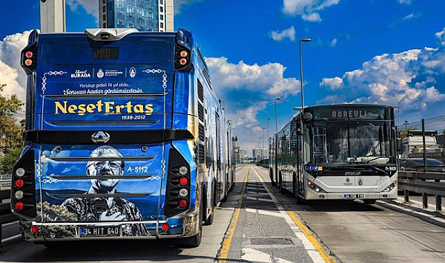 İETT’den Neşet Ertaş’ın anısına özel ulaşım araçları