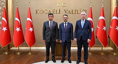 İl emniyet müdürlerinden Vali Aktaş’a ziyaret