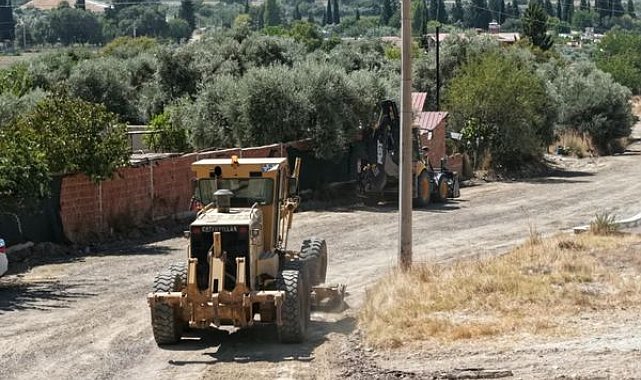 İncirliova’da ulaşım yatırımı sürüyor