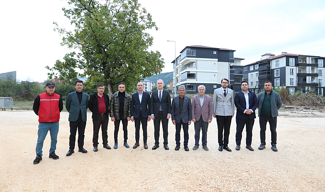 İnegöl Cerrah’ta 27 sokakta sathi kaplama çalışması başladı