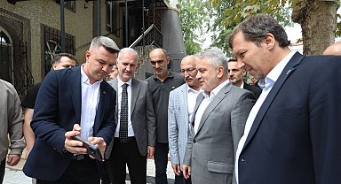 İnegöl’de Sınırsız Camiler Projesi Hacı Lütfullah Camii’nde uygulandı