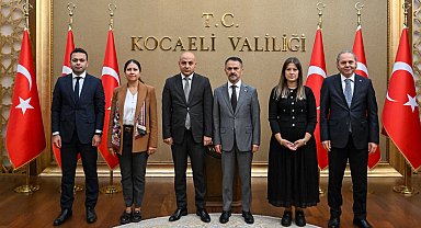 İş Sağlığı ve Güvenliği Genel Müdürü Taylan, Vali Aktaş’ı ziyaret etti
