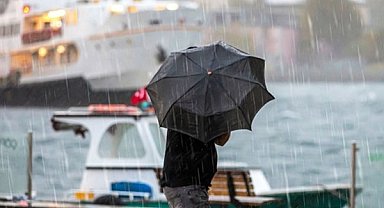 İstanbul’da yağış ve kuvvetli rüzgar uyarısı