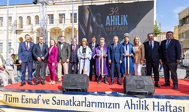 İzmir’de 39. Ahilik Haftası kutlandı