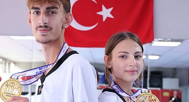 İzmirli Yelaldı kardeşlerden Avrupa’da çifte altın