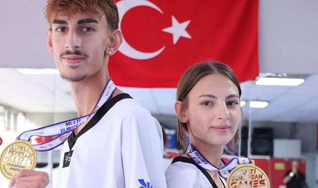 İzmirli Yelaldı kardeşlerden Avrupa’da çifte altın