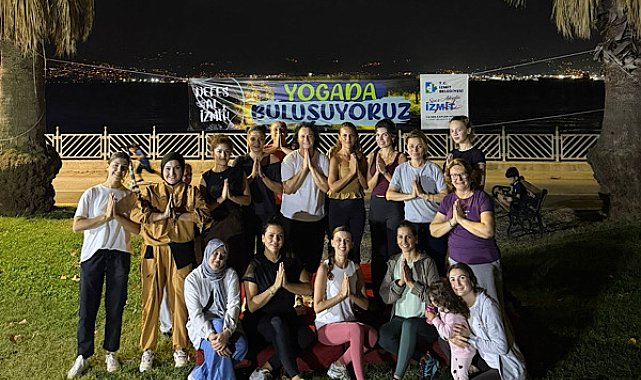 İzmit’te “Nefes Al İzmit” yoga programı düzenlendi
