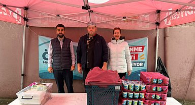 İzmit’te öğrencilere beslenme ürünleri dağıtıldı