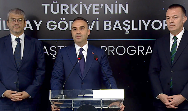 Kacır: Ay Araştırma Programımızda bugün yüzde 77 tamamlanma seviyesine ulaşmış olduk