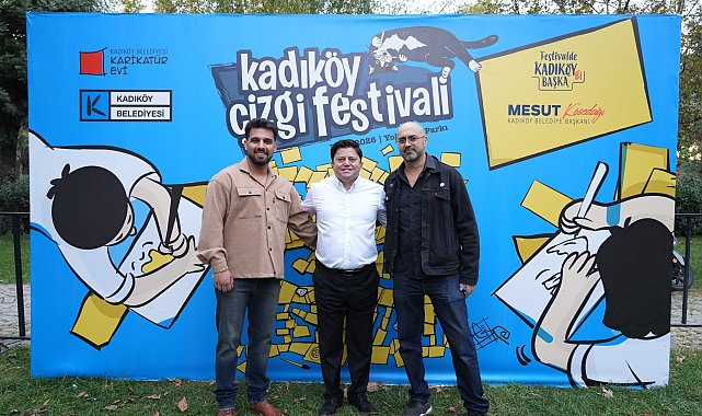 Kadıköy Çizgi Festivali Yoğurtçu Parkı’nda başladı