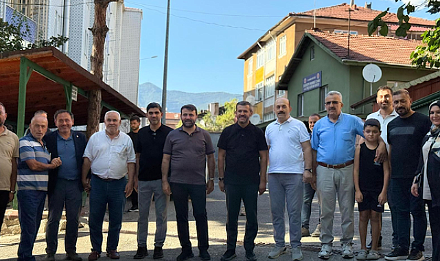 Karabük’te heyetten Yeşilmahalle ve Taşkent Caddesi ziyareti